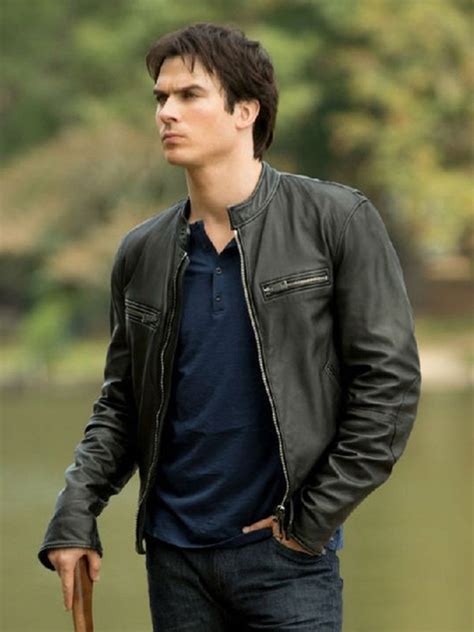 damon salvatore jacket replica|damon salvatore diaries leather jacket.